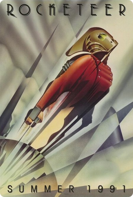 rocketeer Top 10 des affiches de films récents mais au design delicieusement rétro