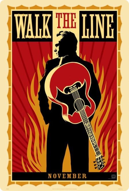 walk the line Top 10 des affiches de films récents mais au design delicieusement rétro