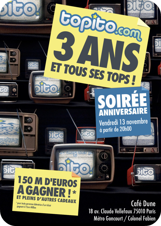flyer03d_finaltop flyer03d finaltop Top 10 des bonnes raisons de venir à la soirée des 3 ans de Topito