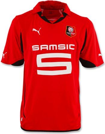 Maillot Rennes Domicile Saison 2010-2011