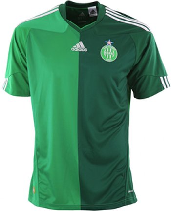 Maillot Saint-Etienne Domicile Saison 2010-2011