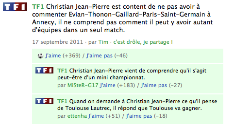 CJP12 Top 12 des petites vannes sur ce diable de Christian Jeanpierre