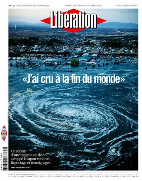 Libé-Japon1 Libé Japon11 Top 20 des unes de l’année 2011 dans la presse de France et dailleurs