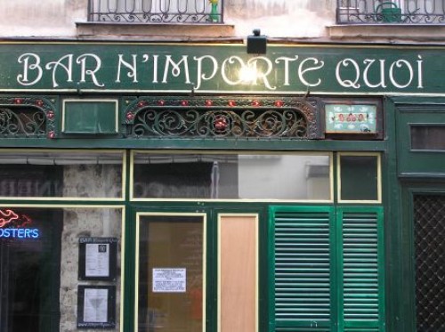 bar n'importe quoi