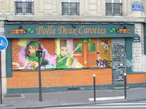 poele deux carottes