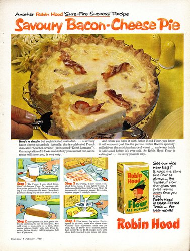 Savoury bacon