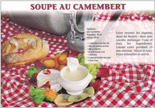 soupe au camembert