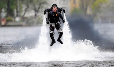 JetLev - Flyer - Water-Propelled Jet Pack