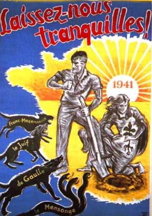 Top 16 des pires affiches de propagande durant la seconde guerre mondiale 00 LaissezNousTranquille Top 16 des pires affiches de propagande durant la seconde guerre mondiale