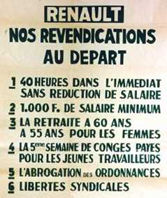 68 RENAULT Top 10 des affiches dessinées de mai 68 les plus marquantes