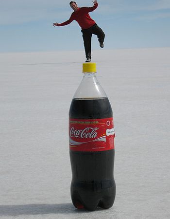 UYUNI Un Pied sur Coca Top 13 des idées de photos si vous allez un jour dans un désert de sel
