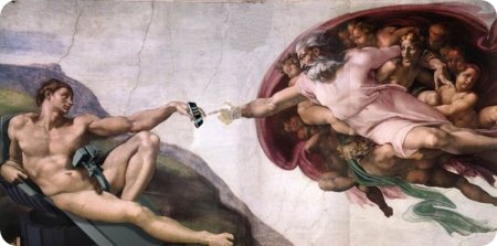 Top 10 des grands classiques de la peinture modernisés à coup de photoshop art classique moderne 04 Top 10 des grands classiques de la peinture modernisés à coup de photoshop