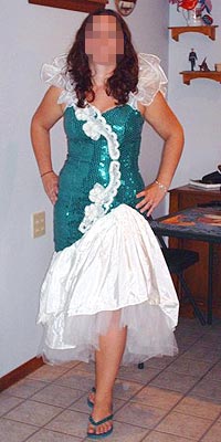 Top 10 des pires robes de mariée les plus moches robe 8