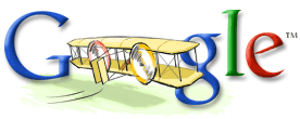 google logo 100 flight 2003 Top 10 des logos Google