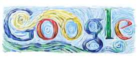 google logo van gogh 2005 Top 10 des logos Google