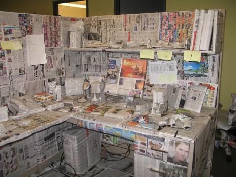 office05 Top 12 des pires bureaux re décorés par vos petits rigolos de collègues