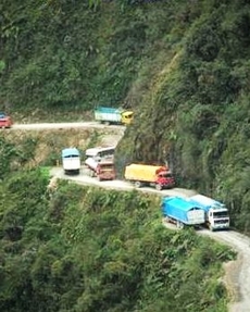 dangerous road