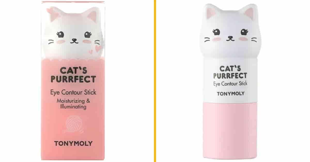 Un stick contour des yeux chat