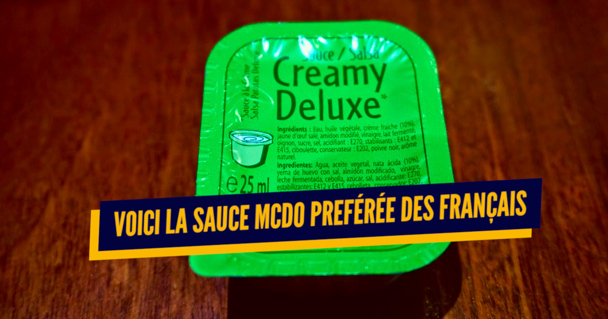 Top 10 des meilleures sauces du McDo, les Français ont voté