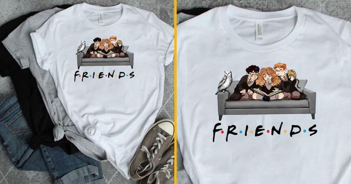 t shirt harry potter friends