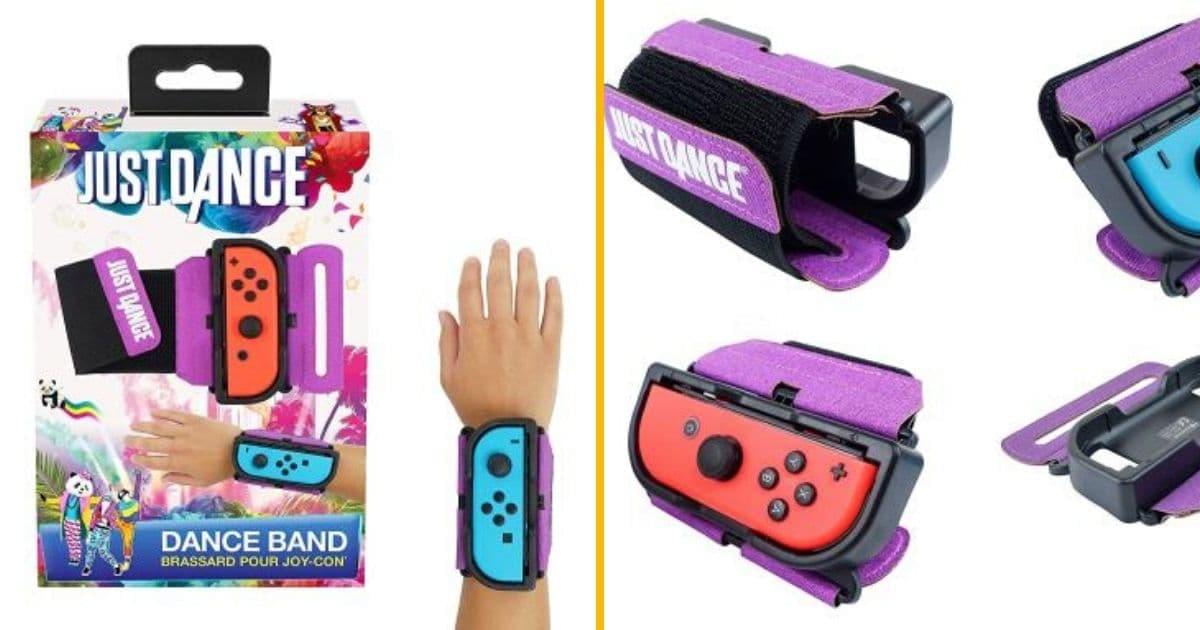 Un brassard Nintendo Switch pour jouer à Just Dance