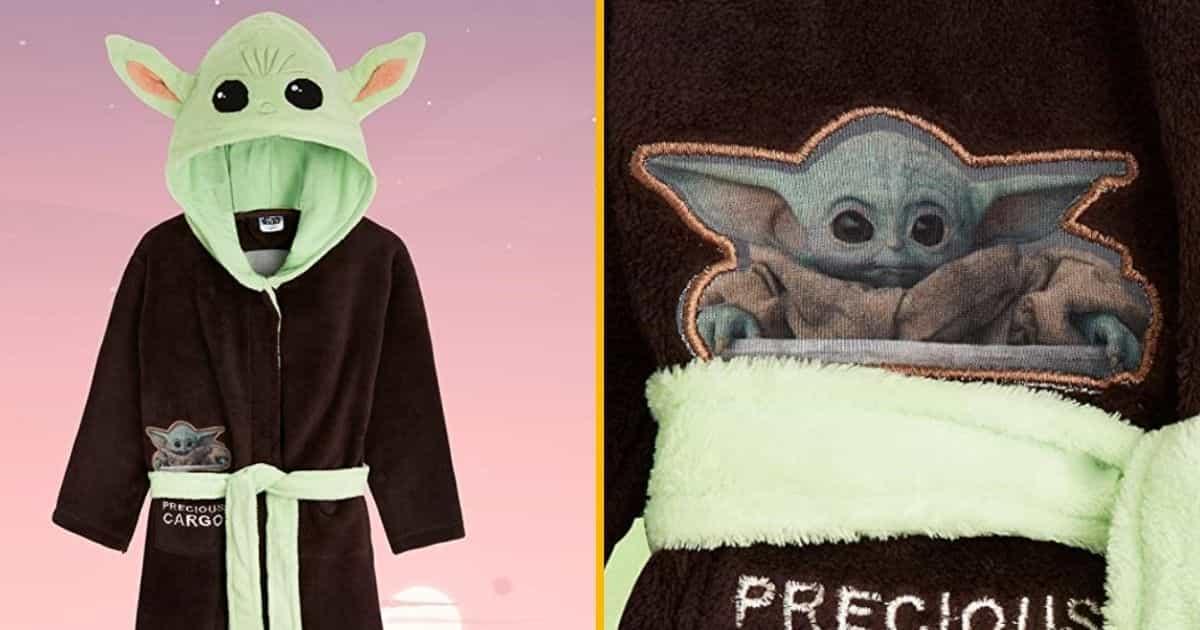 Une robe de chambre bébé Yoda