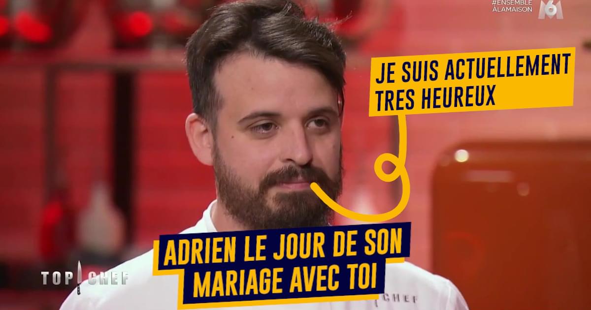 Top 10 des raisons d’épouser Adrien, le meilleur candidat de Top Chef