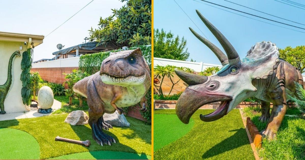 Un Airbnb Jurassic Park en Californie