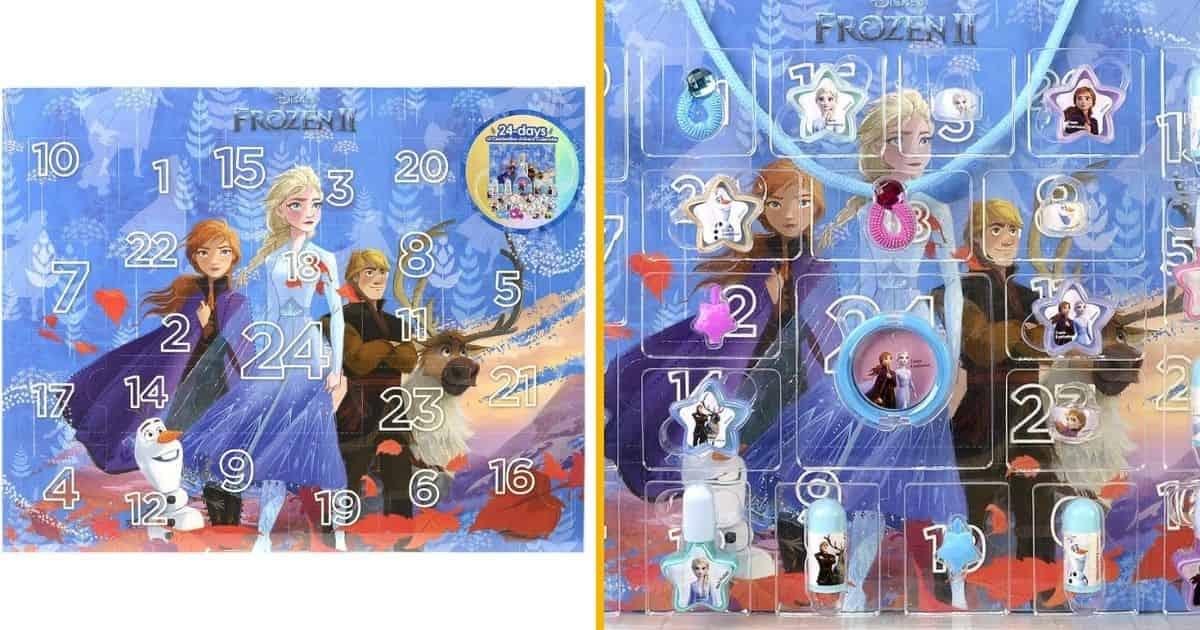 Un calendrier de l’Avent maquillage de La Reine des Neiges