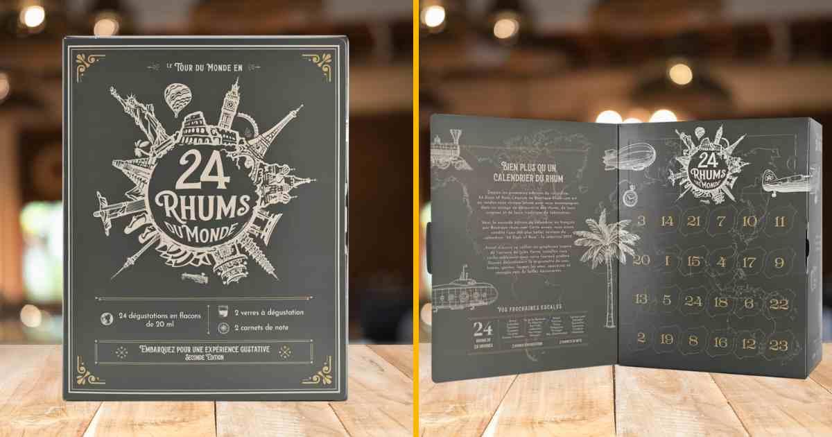 calendrier de l avent 24 rhums du monde