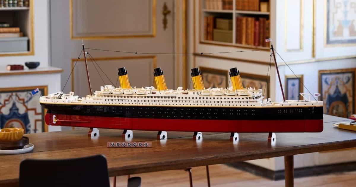 Un LEGO du Titanic, le plus grand modèle au monde