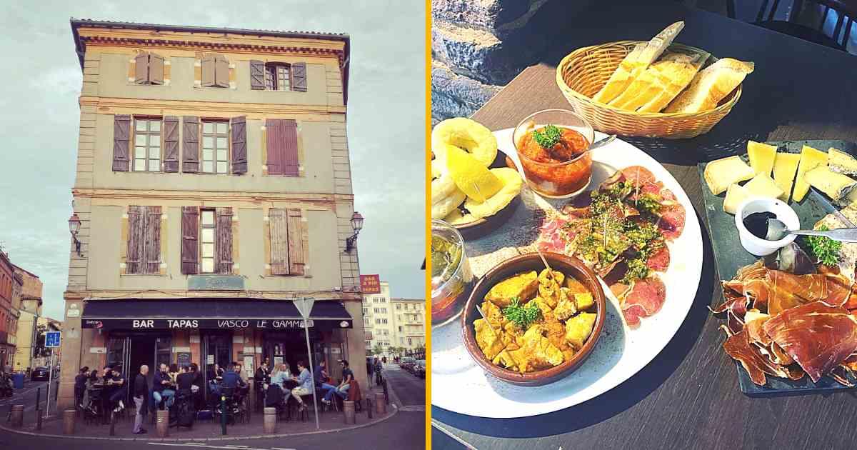 Un bar à tapas à Toulouse Vasco Le Gamma