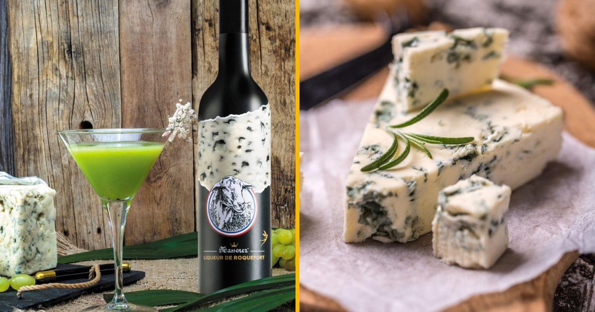 Une liqueur au roquefort, pour boire du fromage avec ton fromage